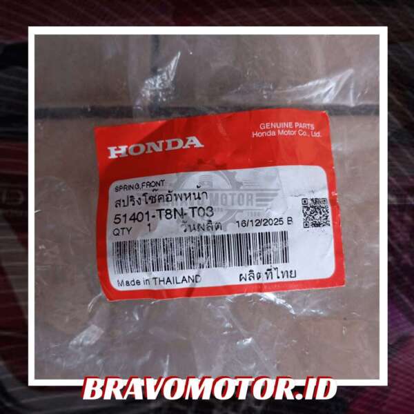 Original 51401 T8N T03(T53)/51401 T8P T03 Coil Springs/Spiral shock depan RU1/RU5