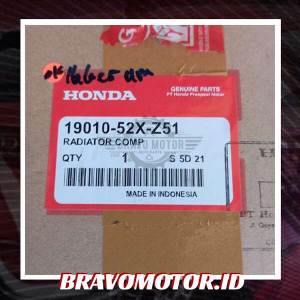 Original 19010 52X Z51 Radiator matik RU1
