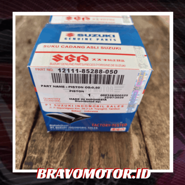 Original 12111 85288 050 Engine Piston 50 Karimun Kotak
