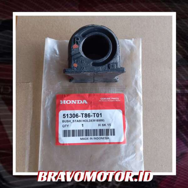 Original 51306 T86 T01 18mm Karet stabil depan kanan DG3