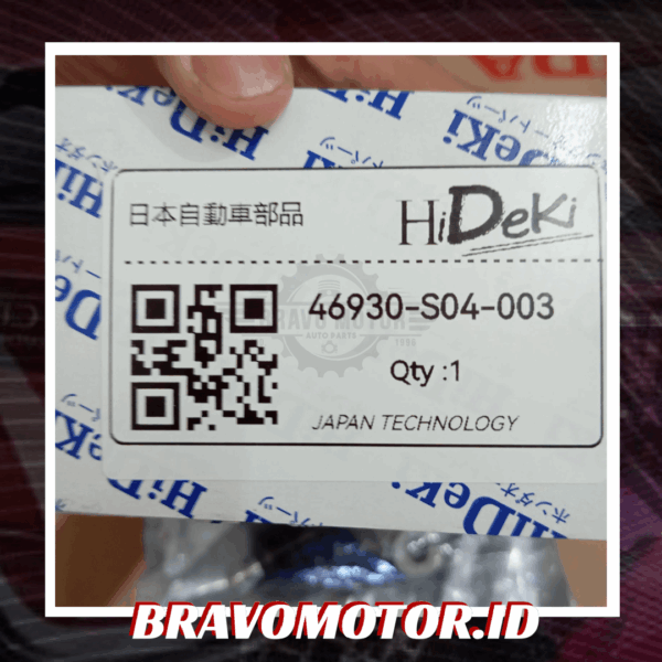 Hideki 46930 S04 000(003) Master kopling bawah