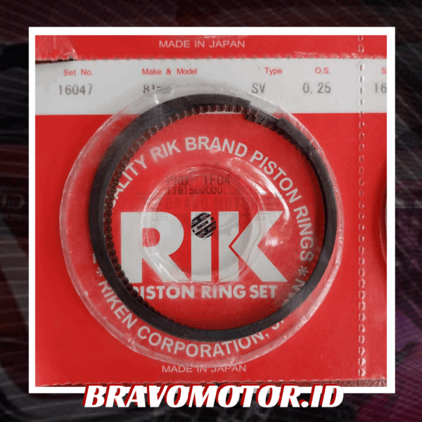 RIK 13031-RZP-003(004)/13011-RNA-A01(A02) 16047/16057 81mm Ring piston 25-2 RIK 13031 RZP 003(004)/13011 RNA A01(A02) 16047/16057 81mm Ring piston 25