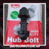 HWC FN62 Include Nut Belakang Baut roda / Bolt Wheel FighterX