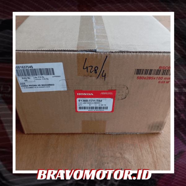 Original 51360 T7Y T02(T01) Lower arm assy depan kiri