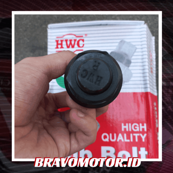 HWC FN62 Include Nut Belakang Baut roda / Bolt Wheel FighterX