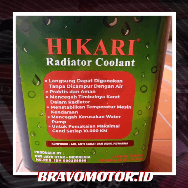 Hikari Green Radiator Coolant 5L