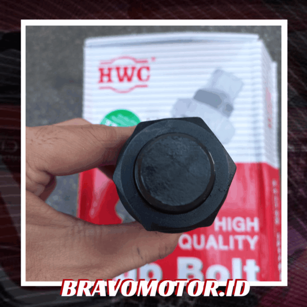 HWC FN62 Include Nut Belakang Baut roda / Bolt Wheel FighterX