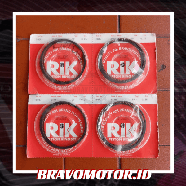 RIK 13031-RZP-003(004)/13011-RNA-A01(A02) 16047/16057 81mm Ring piston 25-1 RIK 13031 RZP 003(004)/13011 RNA A01(A02) 16047/16057 81mm Ring piston 25